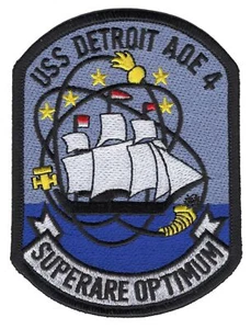 Parche de barco de combate de ataque rápido AOE-4 USS Detroit - Imagen 1 de 1
