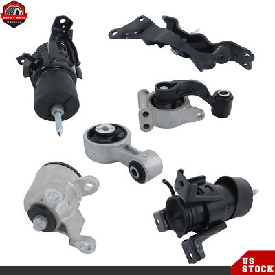 Set of 6 Engine & Transmission Mount For Nissan Altima Maxima 2007-2014 V6 3.5L - Image 1 of 4