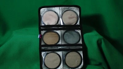 Tiffen 82mm filters Six (6) in Domke filter holder - Image 1 of 3