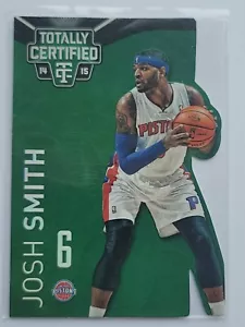 2014-15 Panini Totally Certified Mirror Platinum Green Die-Cut #88 Josh Smith /5 - Picture 1 of 2