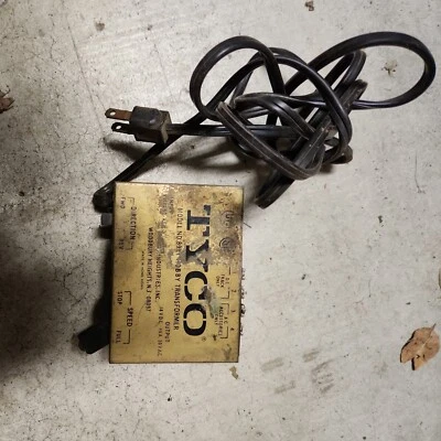 Vintage  Tyco Model 899T Hobby 899 T Transformer untested model train  - Image 1 of 4