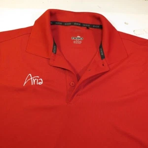 POLO OGIO ARIA LAS VEGAS HOTEL CASINO GOLF GOLF UOMO M ROSSA - Foto 1 di 2