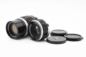 [N.MINT] Olympus 38mm f/1.8 + 100mm f/3.5 lens for Pen F FT TV  from JAPAN #946 - Picture 1 of 11