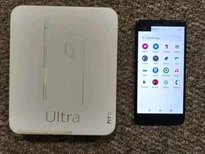 HTC U Ultra 64GB Black Lineage OS Boxed - Picture 1 of 10