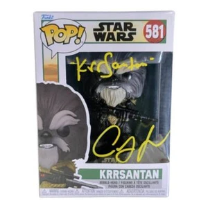 Carey Jones signed Krrsantan Funko Pop! Star Wars Boba Fett 581 JSA autograph - Picture 1 of 1