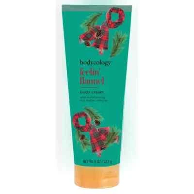 bodycology feelin' flannel body cream 8oz limited edition - Image 1 of 4