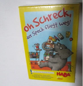 HABA® 7121 Kinderspiel Oh Schreck, der Speck fliegt weg! NEU OVP - Bild 1 von 2