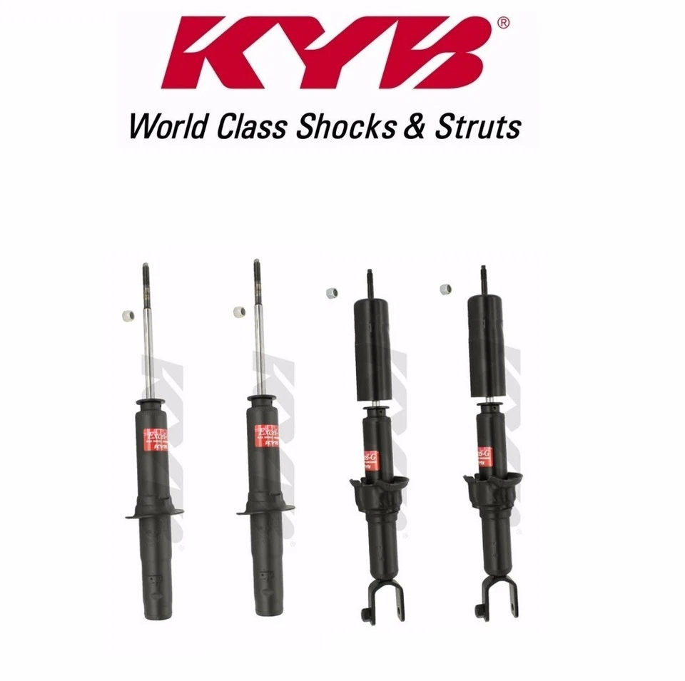 For Set of 2 Front and 2 Rear Shock Absorbers Kit KYB For Honda Civic Acura EL - Image 1 of 1