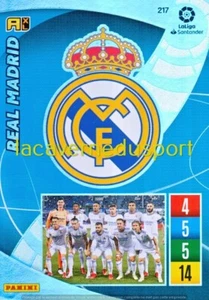 217 ESCUDO BADGE # REAL MADRID PANINI LIGA SANTANDER 2021 2022 ADRENALYN - Picture 1 of 1