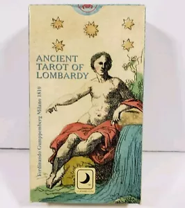 Antiguo Tarot de Lombardía 78 Cartas Baraja 1995 Raro - Imagen 1 de 6