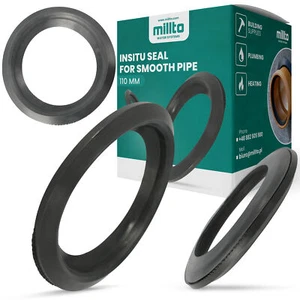 Dichtung für Glattes Rohr 160 mm Gummidichtung Universal Gummi Dichtungsring - Bild 1 von 5