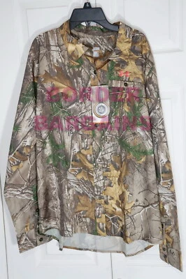 FRE FAST SH! BRAND NEW! Women's Under Armour Heat Gear Long Sleeve HUNTING Shirt - Image 1 of 4