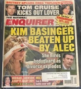 National Enquirer April 16, 2002 including Michael Jackson Adopts Baby Boy - Picture 1 of 2