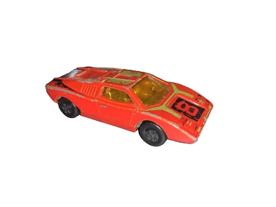 Matchbox De Colección 1973 Superfast Nº27 Lamborghini Hecho en Inglaterra por Lesney Foto 1 de 4