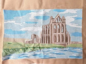 Roslin Needlecraft Whitby Abbey Tapestry Kit 16" X 12" - Picture 1 of 5