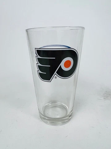 PHILADELPHIA FLYERS VINTAGE 2000'S BUD LIGHT BEER PINT GLASS Cover