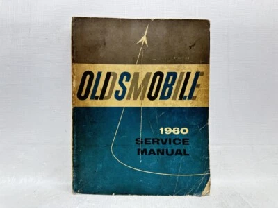 Oldsmobile 88 1960, Super 88, 98 original OEM manual de servicio/tienda Foto 1 de 4