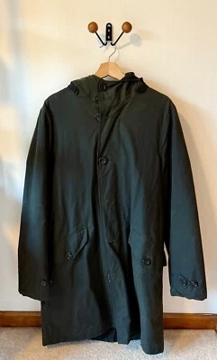 Baracuta Crags Long Parka Verde Escuro - Encerado em Excelente Estado! - Imagem 1 de 4