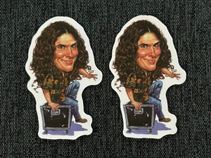 Posten (2) SELTSAME AL YANKOVIC 1 1/4" x 2 1/4" Karikatur AUFKLEBER Kostenloser Versand! Eat It - Bild 1 von 1