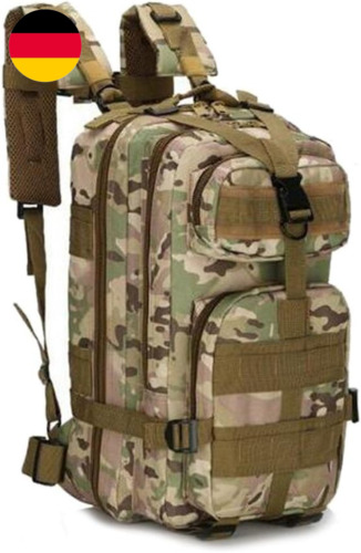 SHANNA Trekkingrucksack, Wanderrucksäcke Militärrucksack Armee Rucksack MOLLE As