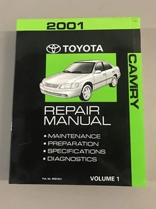 2001 Toyota Camry Factory Repair Manual Volume 1 Toyota Motor Corporation - Picture 1 of 4