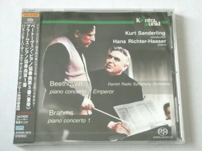 Hans Richter-Haaser Sanderling Beethoven Brahms SACD TOWER RECORDS JAPAN - Image 1 of 2
