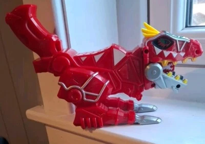 Power Rangers Dino Supercharge Deluxe T-rex Morpher Toy Red - Image 1 of 4