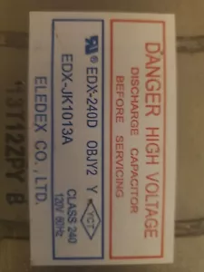 GE SAMSUNG Microwave High Voltage TRANSFORMER W10847161 EDX-JK1013A-3T - Picture 1 of 5