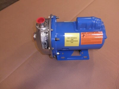 New Goulds 1MS1C1E4 Stainless Centrifugal Pump 1/2 Hp. Single Phase 1" x 1-1/4" - Image 1 of 4