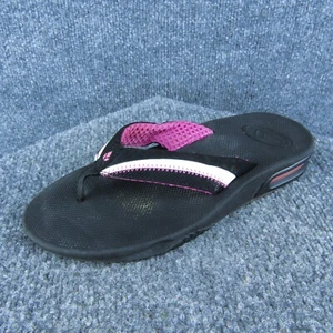 Sandalias chanclas Reef Fanning abridor de botellas para mujer talla 6 M negras sintéticas - Imagen 1 de 9