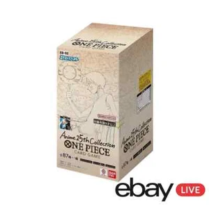 LIVE: One Piece EB-02 Japanese 25th Collection - Opened Live - Picture 1 of 2