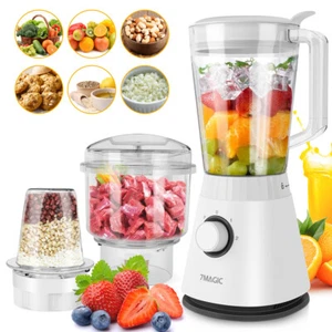 6 in 1 Standmixer Smoothie Maker BPA-freie Rührmaschine Milchshaker Ice-Crusher - Bild 1 von 8
