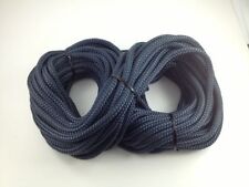 Quality Double Braid on Braid Polyester Rope All Sizes 10 12 14  & 16mm Navy New