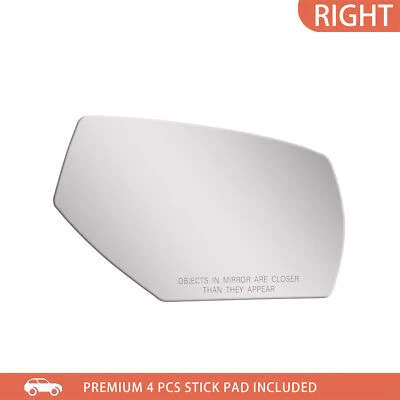 Mirror Glass for 2014-2018 Chevy Silverado /GMC Sierra 1500 Passenger Side RH - Image 1 of 4