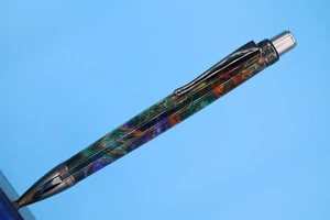 "Full Spectrum" Blade Button Click Kugelschreiber beliebte Rotguss-Finish - Bild 1 von 8