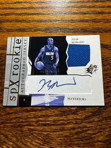2003-04 Spx Rookies Josh Howard Auto Patch /1999 - Bild 1 von 1