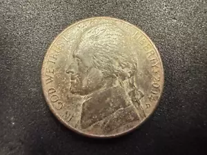 2004-D Jefferson Nickel Louisiana Purchase Black Beauty Improperly Annealed - Picture 1 of 7