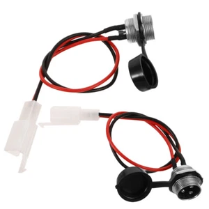 2pcs Motorcycle Charging Ports Connector Electric Scooter Charger Cable - Picture 1 of 12