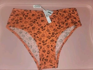 Pink By Victoria's Secret Halloween Cotton Cheeky Panty Size XL NWT - Picture 1 of 7