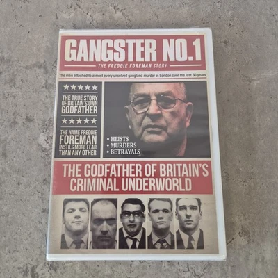 Gangster No1 Freddie Foreman Story - E - DVD - New & Sealed - Free P&P - NEW - Image 1 of 4