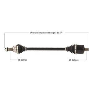 Tytaneum Front Left Right HD CV Axle POL-6088HD - Picture 1 of 1