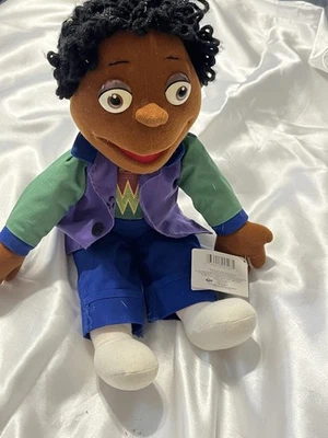 Muñeco de peluche Fisher Price 1995 PBS The Puzzle Place Leon MacNeal 17" de colección Foto 1 de 4