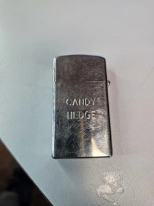 zippo lighter engraved from gary / candy hedge - Picture 1 of 3