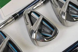 Taylormade SIM Max OS Irons / 5-PW+GW+SW+LW / Senior Flex Fujikura Ventus Blue 5 - Picture 1 of 7