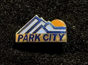 PARK CITY Pin de Esquí Insignia UTAH Estación de Esquí Recuerdo Solapa de Viaje - Imagen 1 de 3