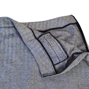 Talbots Damen Fischgrät Strick Rock Gr. 20 W grau & schwarz Büro klassisch Karriere - Bild 1 von 11