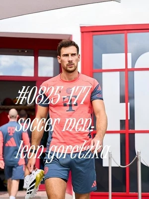 RETRATO MASCULINO #0825-177 -atletas -homens de futebol -goretzka- frete grátis nos EUA - Imagem 1 de 2