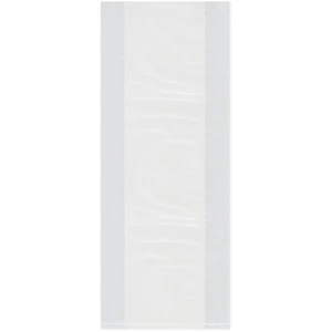 Plymor 8" x 3" x 20", 2 Mil Gusseted Plastic Bags - Picture 1 of 5