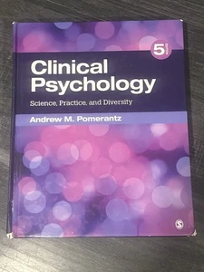 Klinische Psychologie: Wissenschaft, Praxis von Andrew M. Pomerantz (2019, Hardcover) - Bild 1 von 2