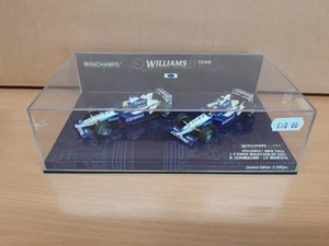Minichamps escala 1/43 402 020506 Williams BMW FW24 1+2 acabado Malasia GP 2002 - Imagen 1 de 11